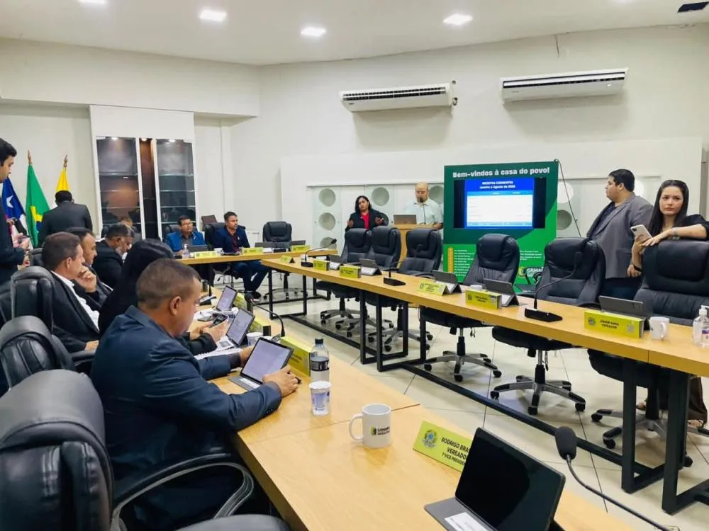 Câmara Municipal de Imperatriz realizou uma Audiência Pública para apresentação do Relatório Resumido de Execução Orçamentária (RREO) e do Relatório de Gestão Fiscal (RGF) referente ao 2º Quadrimestre de 2026.